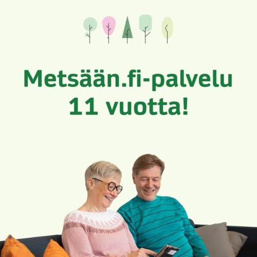 Metsään.fi-palvelu täyttää tänään 11 vuotta. 🥳🎂

Metsäasioiden hoitaminen sähköisesti on ollut arkipäivää vuodesta 201...