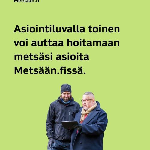Tiesitkö, että Metsään.fin asiointiluvalla voit antaa toiselle henkilölle, kuten lapsellesi, luvan nähdä metsäsi tiedot ...